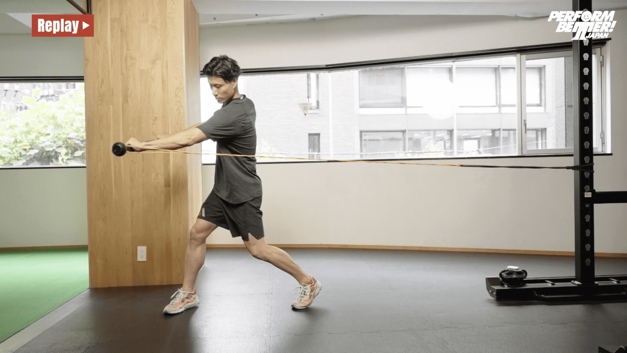 Resisted Lever Bell Swing – PERFORM BETTER JAPAN Resisted Lever Bell Swing – PERFORM BETTER JAPAN