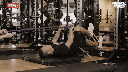 Glutes Bridge Straight Leg + CORE Engagement + Hip Flexion